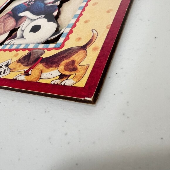 Mary Engelbreit Cards to Keep Plaque Everyone Needs Their Own Spot Dog Child - Picture 5 of 11